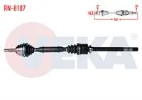 KOMPLE AKS SAG ON RENAULT LAGUNA II (BG0/1) 1.9 DCI 6 VITES M-T UZUNLUK 967mm 2001-2007