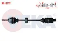 KOMPLE AKS SAG CLIO II 1.5 DCI ABSLI 44 DIS 630MM
