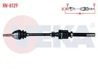 AKS KOMPLE SAG 1.6 16V OTOMATIK MEGANE II 2002 2008