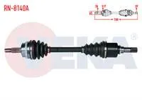KOMPLE AKS SOL ON RENAULT MASTER II (FD) 2.5 DCI ABSLI 51 DIS 28X39 UZUNLUK 700mm 2006-2010