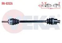 KOMPLE AKS SAG ON RENAULT SCENIC I (JA) 1.6i 16v M-T ABSLI 44 DIS UZUNLUK 748mm 1999-2003