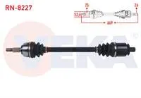 KOMPLE AKS SOL ON UZUNLUK 669mm RENAULT SCENIC II 1.6i 16v A-T 2003-2009 / GRAND SCENIC II 1.6i 16v A-T 2004-2009