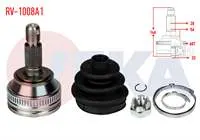 AKS KAFASI SOL-SAG ON DIS LAND ROVER FREELANDER (LN) 1.8 16v ABSLI 60 DIS 28×32X55,7 UZUNLUK 146,5 mm 1998-2007