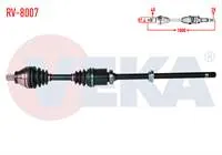 KOMPLE AKS SAG ON LAND ROVER FREELANDER II (FA) 2.2 TD4 A-T UZUNLUK 1000 mm 2006-2014