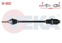 KOMPLE AKS SAG ON SUZUKI ALTO I (EC) 0.8  UZUNLUK 689,5mm 1986-1993