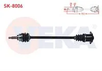 KOMPLE AKS SAG ARKA SUZUKI SWIFT III (MZ,EZ) 1.3i 4×4 ABSLI 43 DIS UZUNLUK 711 2005-2010