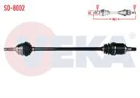 KOMPLE AKS SAG ON SKODA FAVORIT 135 1.3 UZUNLUK 861mm 1989-1994