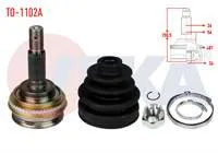 AKS KAFASI SOL-SAG ON DIS TOYOTA COROLLA (_E9_) 1.6i ABSLI 48 DIS 26×24X56 UZUNLUK 150,6mm 1987-1993