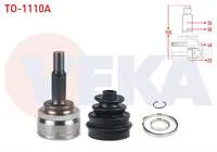 AKS KAFASI SOL-SAG ON DIS ABSLI 48 DIS 26×23X58 155mm UZUNLUK 155mm TOYOTA COROLLA (_E12_) 1.4 VVT-I - 1.6 VVT-I 2002-2007/ AVENSIS (T25) 1.6 VVT-I - 1.8i 2003-2008