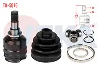 AKS KAFASI SOL-SAG ON IC TOYOTA COROLLA (_E12_) 1.4 VVT-I  23×23X34 UZUNLUK 173mm 2002-2007