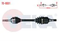 KOMPLE AKS SOL ON TOYOTA COROLLA (_E10_) 1.6i UZUNLUK 599,5mm 1992-1997