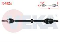 KOMPLE AKS SAG ON TOYOTA COROLLA (_E11_) 1.6 ABSLI 48 DIS UZUNLUK 926mm 1997-2002