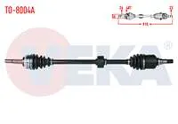 KOMPLE AKS SAG ON TOYOTA COROLLA (_E12_) 1.4 VVT-I ABSLI 48 DIS UZUNLUK 915mm 2002-2007