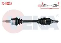 KOMPLE AKS SOL ON TOYOTA COROLLA (E15_) 1.4 D-4D  UZUNLUK 665mm 2007-2012