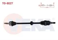KOMPLE AKS SAG ON TOYOTA YARIS (P13) 1.4 D-4D M-T UZUNLUK 897 mm 2011-