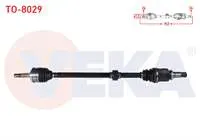 KOMPLE AKS SAG ON TOYOTA C-HR (_X1_) 1.8 Hybrid UZUNLUK 957 mm 2016-