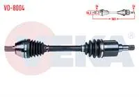 KOMPLE AKS SOL ON VOLVO S40 II (MS) 1.6 D M-T UZUNLUK 583 2004-2012