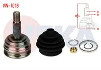 AKS KAFASI SOL-SAG ON DIS VOLKSWAGEN GOLF I (17) 1.6 22×30X53 UZUNLUK 129 mm 1974-1985