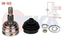 AKS KAFASI SOL-SAG ON DIS VOLKSWAGEN GOLF IV (1J1) 1.6i 36×30X53 UZUNLUK 129 mm 1997-2005