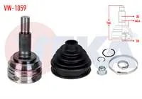 AKS KAFASI SOL-SAG ON DIS VOLKSWAGEN TOUAREG (7P5) 3.0 TDI V6 30×28X64,4 UZUNLUK 166mm 2010-
