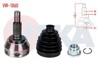 AKS KAFASI SOL-SAG ON DIS VOLKSWAGEN TOUAREG (7LA,7L6,7L7) 3.0 V6 TDI 30×27X64 UZUNLUK 167mm 2002-2010