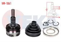 AKS KAFASI SOL-SAG ON DIS VOLKSWAGEN TRANSPORTER VI 2.0 TDI M-T 38×28X63 UZUNLUK 167mm 2009-