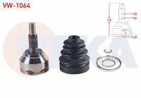 AKS KAFASI SOL-SAG ON DIS VOLKSWAGEN TOUAREG (7LA,7L6,7L7) 5.0 V10 TDI 30×29X64 UZUNLUK 176 mm 2002-2010