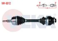 KOMPLE AKS SOL ON VOLKSWAGEN TRANSPORTER V (7HA,7HH,7EA,7EH) 2.5 TDI UZUNLUK 613mm 2003-2011