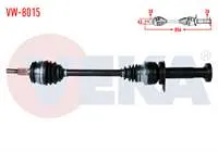 KOMPLE AKS SAG ON VOLKSWAGEN TRANSPORTER V (7HA,7HH,7EA,7EH) 1.9 TDI UZUNLUK 858mm 2003-2011