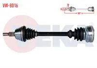KOMPLE AKS SOL ON VOLKSWAGEN GOLF IV (1J1) 1.9 TDI M-T UZUNLUK 557mm 1997-2005