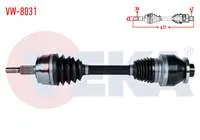 KOMPLE AKS SOL ON VOLKSWAGEN TRANSPORTER VI 2.0 TDI M-T UZUNLUK 617 mm 2015-