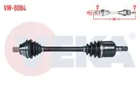 KOMPLE AKS SOL ON VOLKSWAGEN GOLF V (1K1) 1.6i A-T 6 ILERI UZUNLUK 581mm 2003-2009