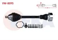 KOMPLE AKS SOL ON UZUNLUK 523mm VW GOLF VII (5G1) 1.6 TDI A-T 2012-/ GOLF VI(5K1) 1.6 TDI M-T 2008-2013/ PASSAT (3C5) 1.6 TDI M-T 2008-2013/ JETTA IV (162) 1.6 TDI 7 VITES 2011-