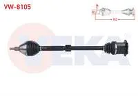 KOMPLE AKS SAG ON VOLKSWAGEN POLO (6R) 1.0 TSI A-T UZUNLUK 762 mm 2009-