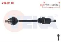 KOMPLE AKS SOL ON UZUNLUK 597mm VOLKSWAGEN GOLF (1K1) 1.6 FSI A-T 2003-2009/ PASSAT (3C2) 1.6 FSI A-T 2005-2008/ SKODA OCTAVIA (1Z3) 1.6 FSI A-T 2004-2012