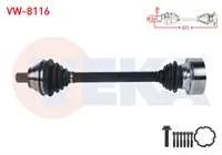 KOMPLE AKS SOL ON UZUNLUK 511mm VW GOLF VII (5G1) 1.2 TSI M-T 2012-/ PASSAT (3C2) 1.6 2005-2008/ AUDI A3 (8V1) 1.2 TFSI M-T 2012-/ SEAT LEON 1.2 TSI M-T 2012-/ SKODA OCTAVIA (5E3) 1.2 TSI M-T 2012-