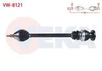 KOMPLE AKS SAG ON UZUNLUK 755mm VW POLO (6R) 1.4 TDI A-T 2014- / SEAT IBIZA IV (6J5) 1.4 TDI A-T 2005-2017 / SKODA FABIA (NJ3) 1.4 TDI A-T 2014- / RAPID 1.4 TDI A-T 2015-2019