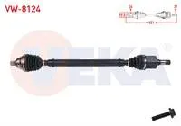KOMPLE AKS SAG ON UZUNLUK 921mm VOLKSWAGEN PASSAT (3G2) 2014- CADDY V (SK) 2021- TIGUAN (AD1) 2016 - ARTEON (3H7) 2.0 TSI A-T 2017- / AUDI Q3 (F3B) 2.0 TDI A-T 2018- / AUDI Q3 (F3B) 2.0 TDI A-T 2018-