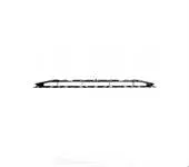 ÖN TAMPON ORTA IZGARA (S-LİNE) HB A3 2013-