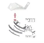 ÖN TAMPON BRAKETİ SOL ( ALÜMİNYUM ) F10 2010-