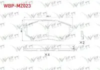 FREN BALATA ON MAZDA E 2200 (SR2) 1991-2004