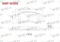 FREN BALATA ON SUBARU FORESTER (SF) 1995-2002 / IMPREZA 1992-2000 / IMPREZA 2000-2007 / LEGACY II (BD,BG) 1994-1999 / OUTBACK (BE, BH) 1998-2003