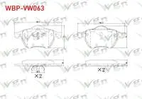 FREN BALATA ON VOLKSWAGEN SHARAN (7M8,7M9,7M6) 1.8 T 1995-2010 / SHARAN (7M8,7M9,7M6) 1.9 TDI 1995-2010
