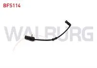 BALATA IKAZ KABLOSU SOL-SAG ARKA 248mm AUDI A8 (4H_) 3.0 TDI - 4.2 TDI 2009-