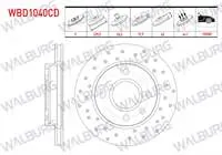 FREN DISKI ON HAVALI KAPLAMALI PERFORMANS DELIKLI FORD FIESTA IV 1.4i 16v 4 BJN 239,5X19,9X63,6X43 1996-2002