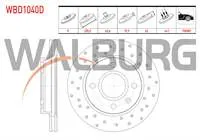 FREN DISKI ON HAVALI PERFORMANS DELIKLI 4 BJN 239,5X19,9X63,6X43 FORD FIESTA IV 1.4i 16v 1996-2002