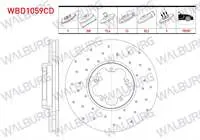 FREN DISKI ON HAVALI KAPLAMALI PERFORMANS DELIKLI 5 BJN 308×33X93,4X55,5 FORD TRANSIT CUSTOM (V362) 2.2 TDCI 2012-  TRANSIT (V363) 2.2 TDCI TEK TEKER 2014-