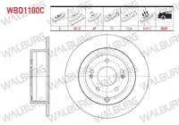 FREN DISKI ARKA DUZ KAPLAMALI 5 BJN 301,9X11X69X71,5 HYUNDAI SANTA FE (CM) 2.2 CRDI 2006-2012  SANTA FE (CM) 2.7i V6 2006-2012