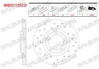 FREN DISKI ON HAVALI KAPLAMALI PERFORMANS DELIKLI 5 BJN 258,1X22X84,02X33,01 MITSUBISHI L 300 (P0W,P1W) 2.5 D 1986-2006  L 200 (K7T,K6T) 2.5 D 1996-2007