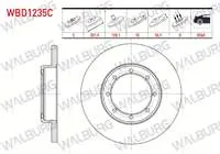 FREN DISKI ARKA DUZ KAPLAMALI 8 BJN 302×18X120,1X50,9 RENAULT MASTER III (FV) 2.3 DCI CIFT TEKER 2010-